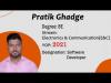 Embedded thumbnail for ghadgepratik98@gmail.com